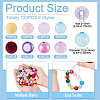 120Pcs 8 Styles Acrylic Beads MACR-TA0002-95-4