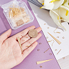 DIY Geometry Dangle Earring Making Kit FIND-AR0002-13-2