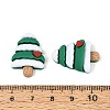 Christmas Opaque Resin Cabochons RESI-ZX017-77-3