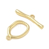 Brass Toggle Clasps KK-CBAFC6C-07F-G-3