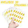 Self-Adhesive Paper Decorative Stickers DIY-WH0564-001-3