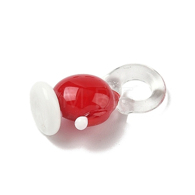 Christmas Handmade Lampwork Pendants LS-LAMP-L081-01F-1