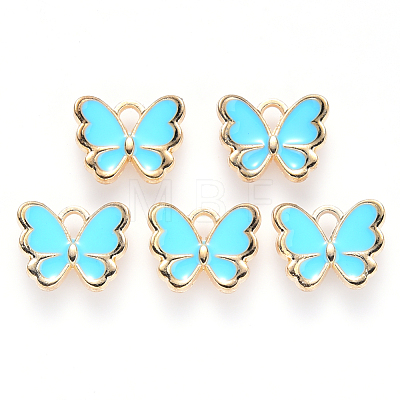 Alloy Enamel Charms X-ENAM-S121-070-1