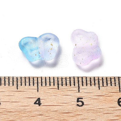 Gradient Color Transparent Acrylic Beads X1-OACR-M023-05D-1