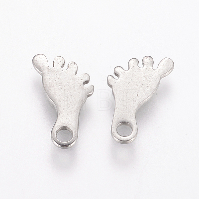 201 Stainless Steel Charms STAS-F039-13-P-1