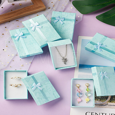 Yilisi 12Pcs Cardboard Jewelry Set Boxes CBOX-YS0001-01A-1