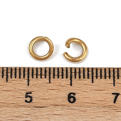304 Stainless Steel Open Jump Rings STAS-Z137-01G-07-1