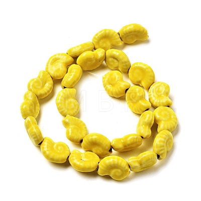 Ocean Series Glazed Porcelain Beads PORC-R002-03-04-1