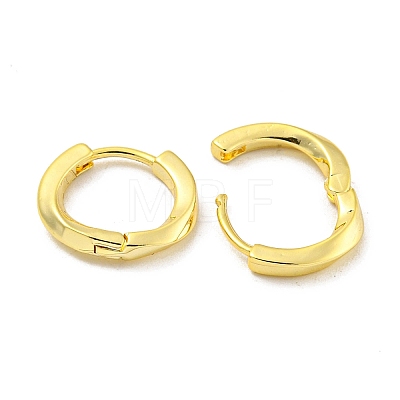 Brass Hoop Earrings EJEW-L211-08G-G-1