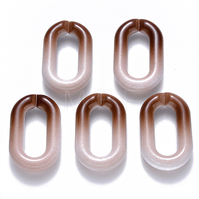 Two Tone Opaque Acrylic Linking Rings OACR-S036-006B-M02-1
