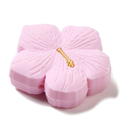 Cherry Blossom Silicone Focal Beads SIL-B069-02A-1