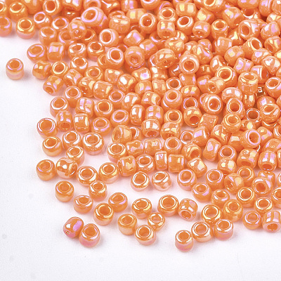 Opaque Glass Seed Beads SEED-S023-01A-10-1