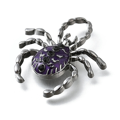 Alloy Enamel Gothic Style Pendants PALLOY-R157-06B-01C-1