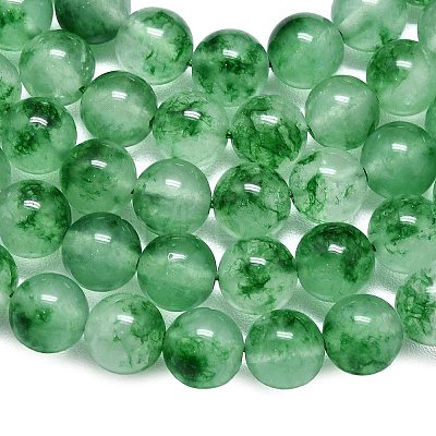 Natural Malaysia Jade Beads Strands G-L645-C01-8mm-28-1