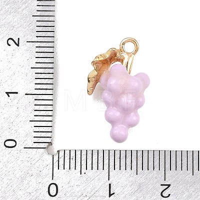 Fruit Alloy Enamel Pendants LS-ENAM-P264-02G-G04-1