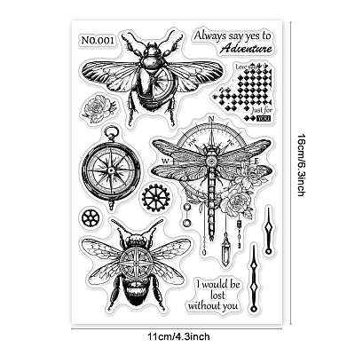 Custom PVC Plastic Clear Stamps DIY-WH0448-0659-1