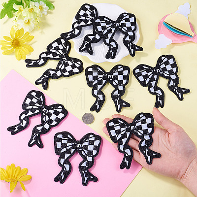 8Pcs Polyester Clothing Patches DIY-TA0015-30A-1