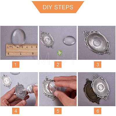 DIY Pendant Findings DIY-NB0001-37-1