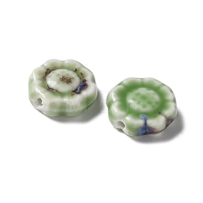 Handmade Porcelain Beads PORC-L080-G08-1