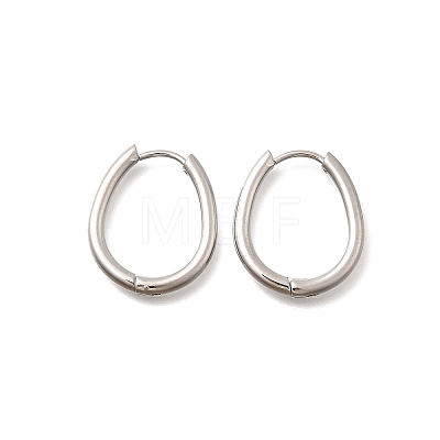 201 Stainless Steel Hoop Earrings EJEW-Z137-02P-06-1