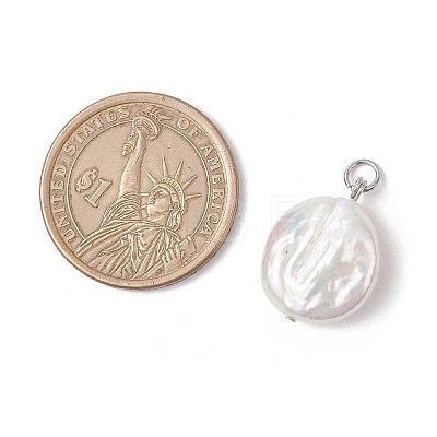 Natural Keshi Pearl Pendants PALLOY-JF04189-01-1