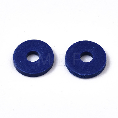 Handmade Polymer Clay Beads X-CLAY-Q251-6.0mm-53-1