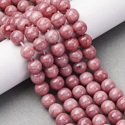 Ombre Effect Dyed Glass Beads Strands GLAA-T031-01O-01-1