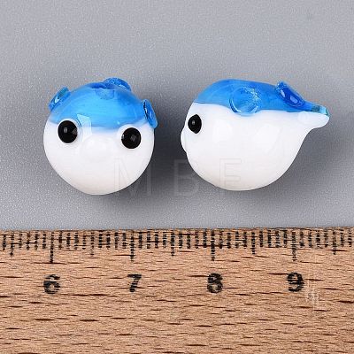 Handmade Lampwork Beads LAMP-Q039-12B-1