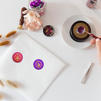 Wax Seal Stamp Set AJEW-WH0208-758-1