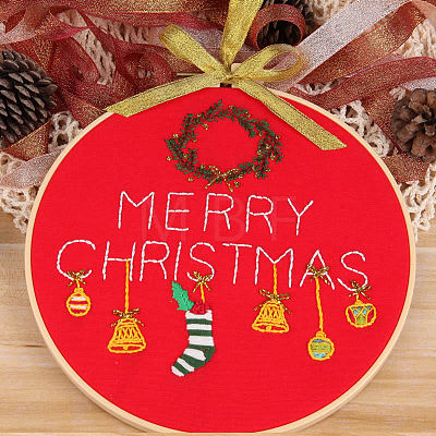 DIY Christmas Embroidery Kits PW-WG2520C-04-1