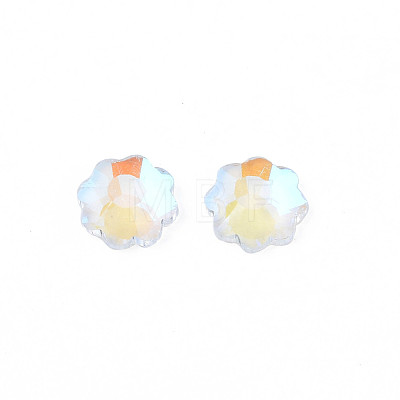 Glass Rhinestone Cabochons MRMJ-N027-016A-1