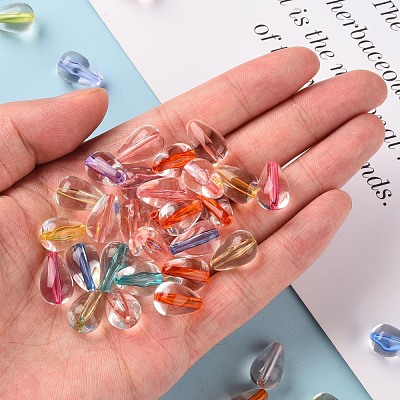 Transparent Acrylic Beads TACR-S154-26A-1