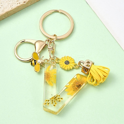 Resin & Alloy Enamel Keychain X1-KEYC-YW00134-22-1