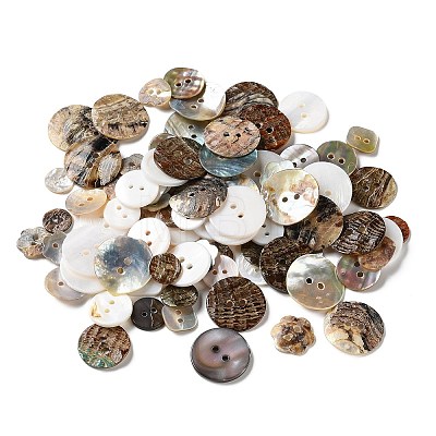 Natural Shell Buttons BUTT-XCP0001-16-1