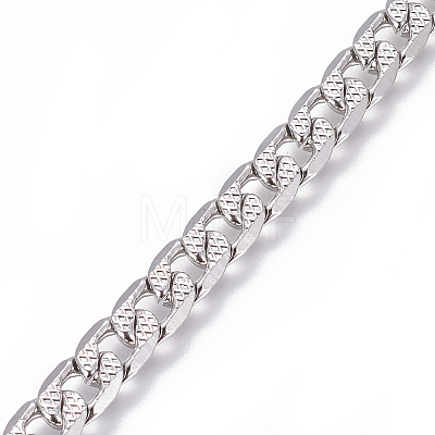 667 Stainless Steel Cuban Link Chains CHS-L020-046B-P-1-1