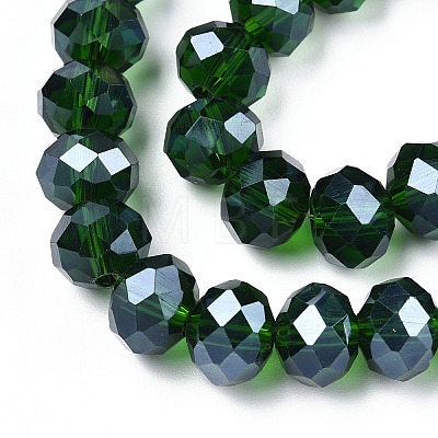 Electroplate Glass Beads Strands LS-EGLA-A034-T4mm-A31-1
