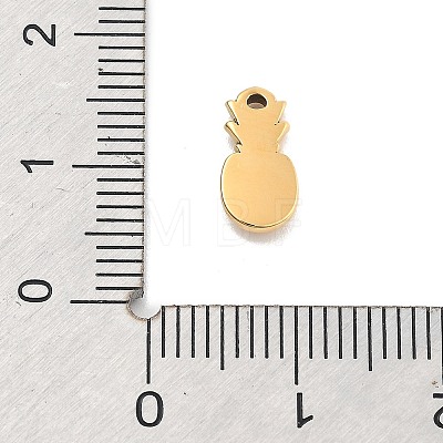 Ion Plating(IP) 304 Stainless Steel Charms STAS-P379-30G-1
