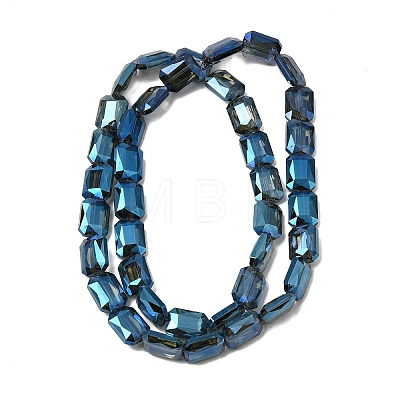 Electroplated Glass Beads EGLA-H002-A-16-1