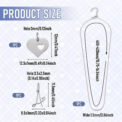 DIY Necklaces Making Kits DIY-TA0015-73A-1