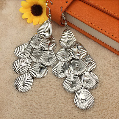 Alloy Dangle Earrings WGAC5AD-02-1