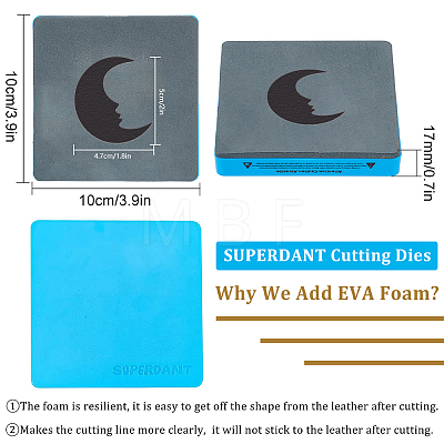 SUPERDANT 1Pc Wood Cutting Dies DIY-SD0001-88A-24-1