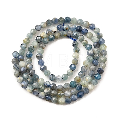 Natural Kyanite/Cyanite/Disthene Beads Strands G-G259-D05-3mm-1