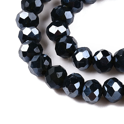 Electroplate Glass Beads Strands LS-EGLA-A034-P4mm-A29-1