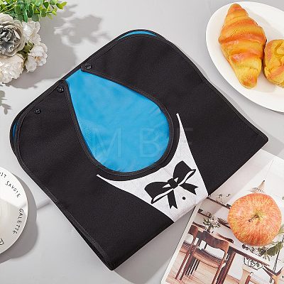 Polyester Adult Bibs for Eating AJEW-WH0020-62B-1