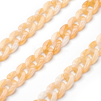 Acrylic Curb Chains SACR-P065-R06-1