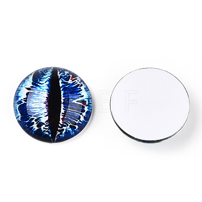 Glass Cabochons GGLA-T004-02-J-1