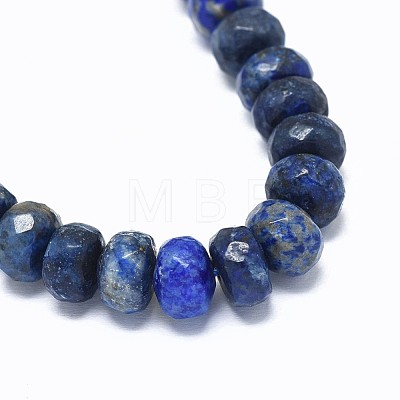 Natural Lapis Lazuli Beads Strands G-F632-15-03-1