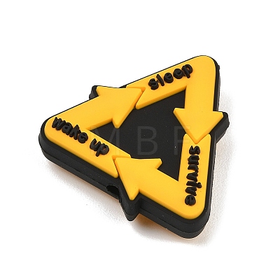 Funny Silicone Beads PL-T045-01F-1