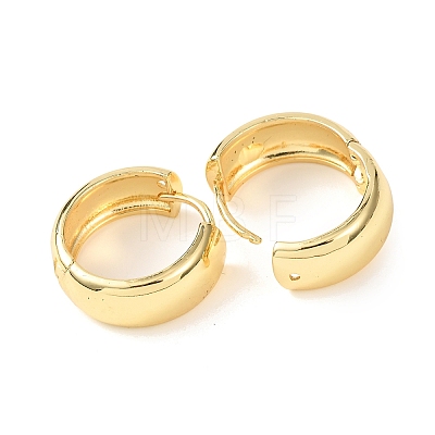 Brass Hoop Earrings EJEW-Q015-21A-G-1