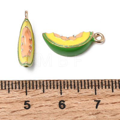 Alloy Enamel Pendants PALLOY-T094-06A-1